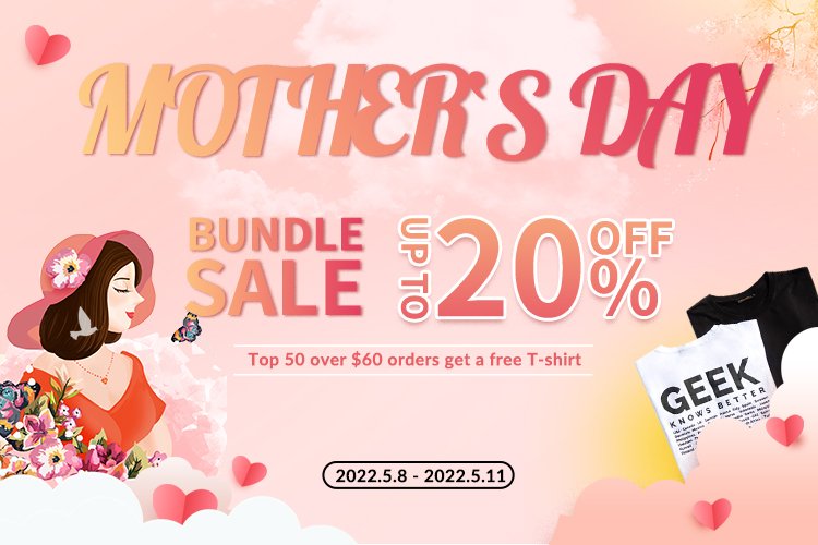Mother's Day seasonal bundle sale creative.